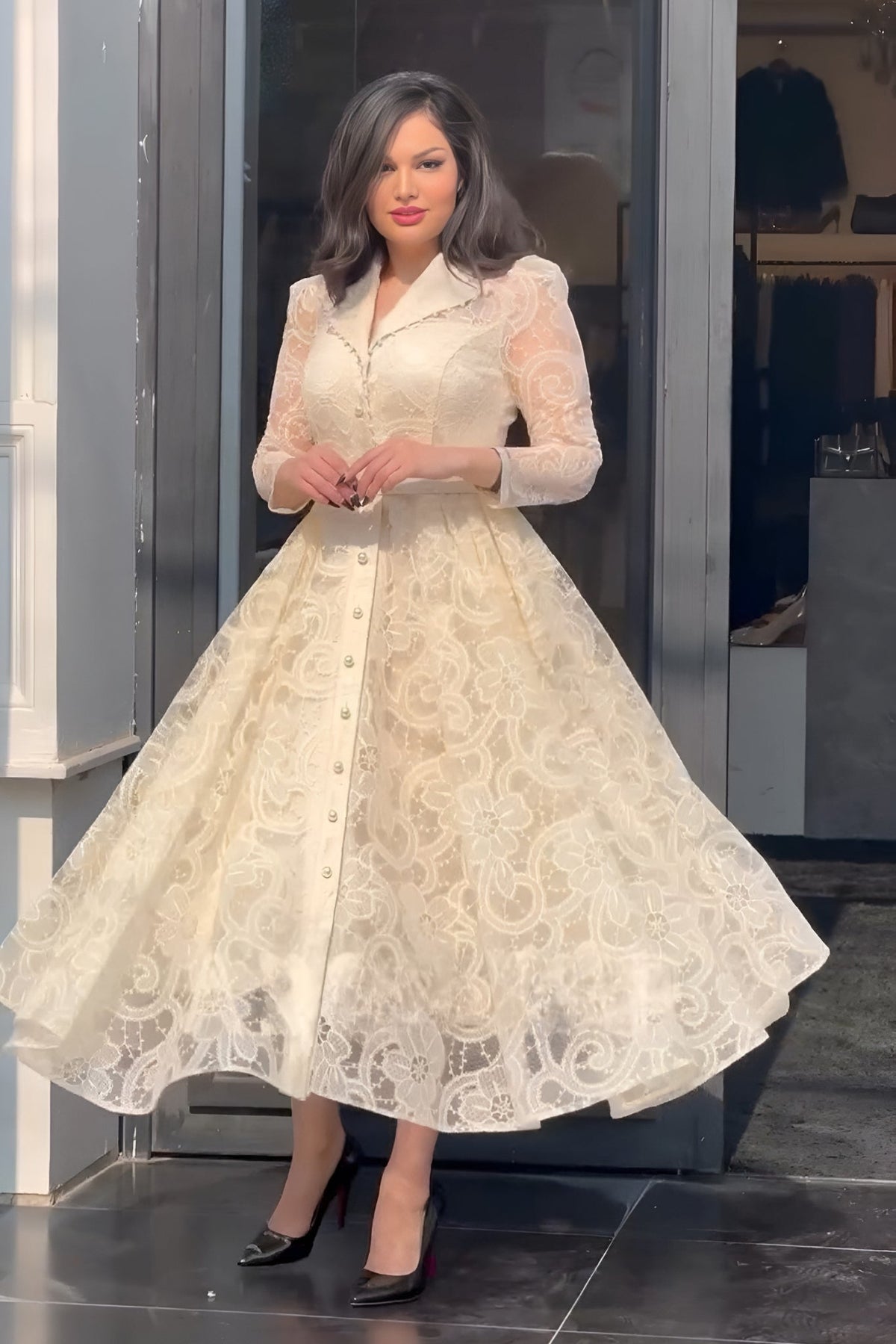 Kapila Heavy Organza Long Westen (Copy)