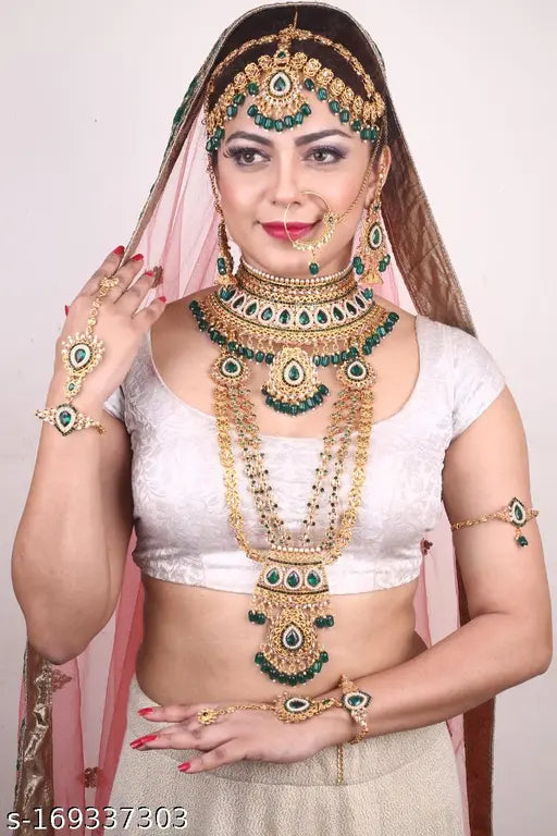 KASULA KUNDAN BRIDAL JEWELLERY SET