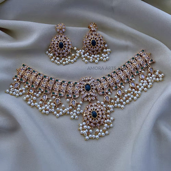 Antique High Neck Chocker