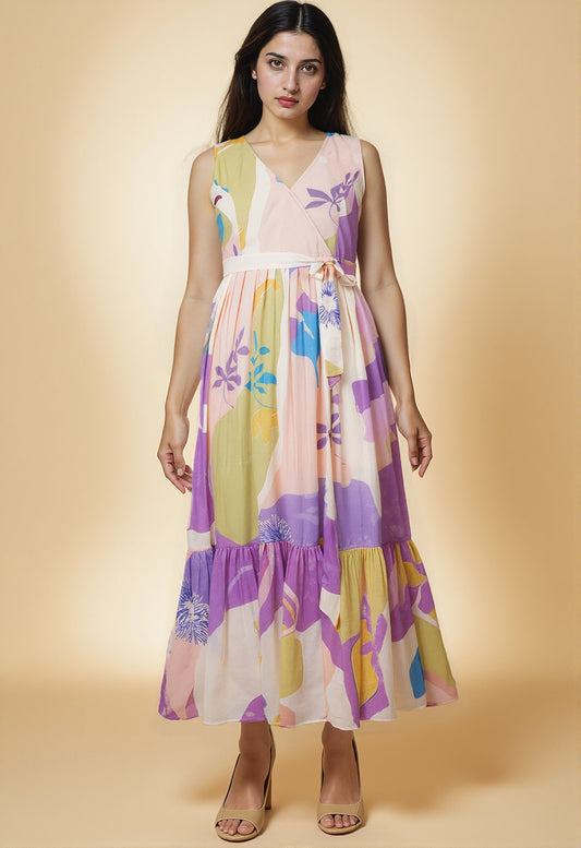 Pastel Paradise Maxi Dress