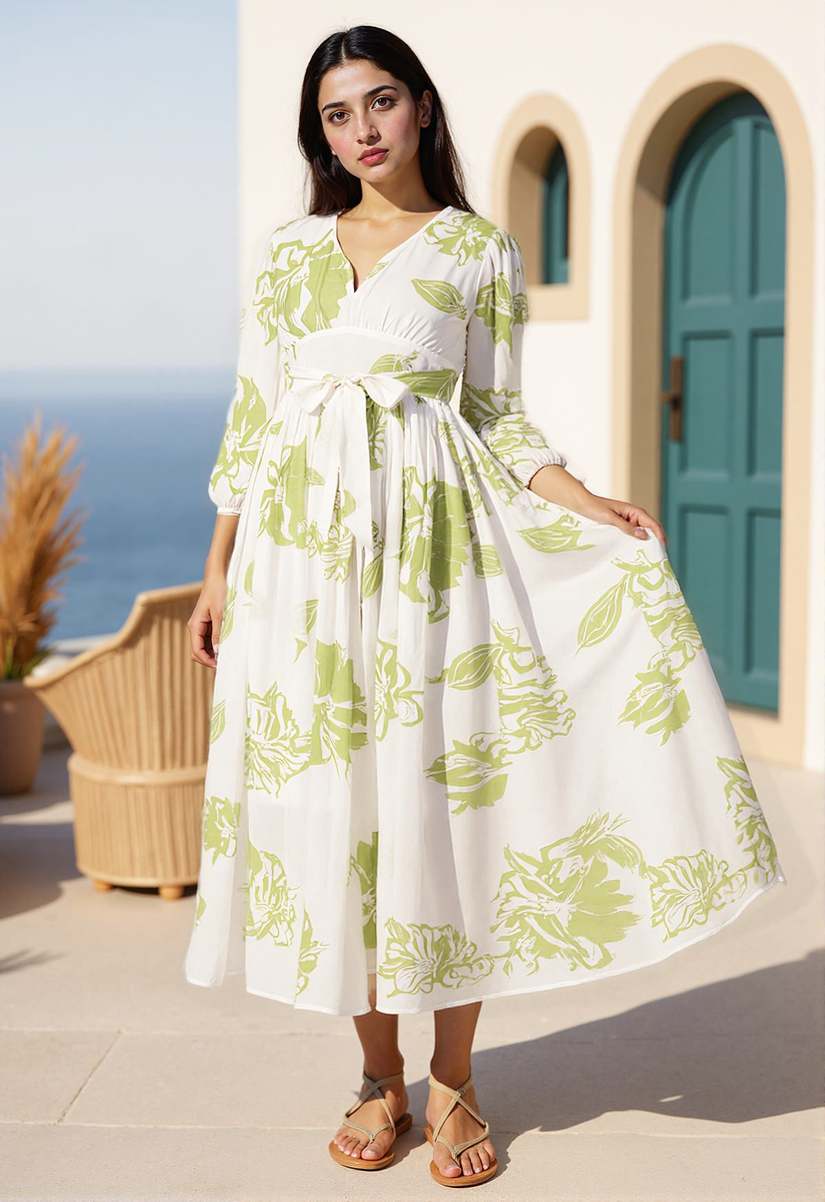 Dreamy Dapple Maxi Dress