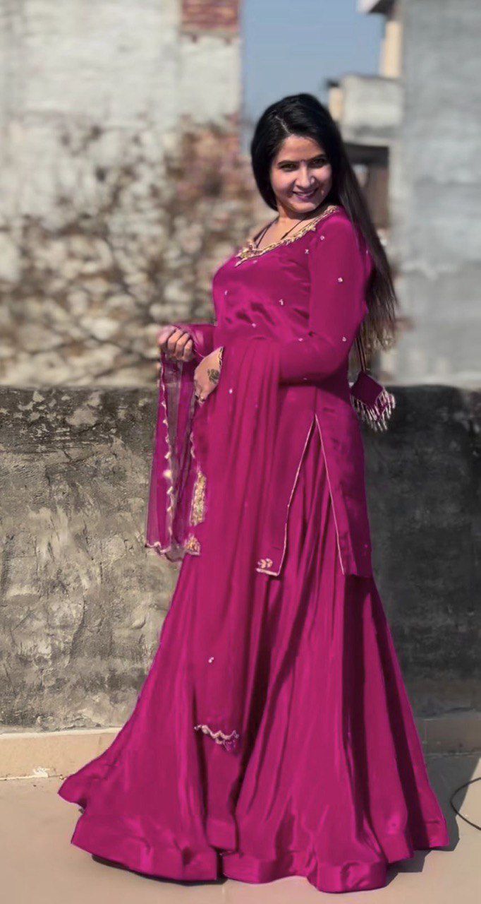 New Lehenga And Top Party Wear